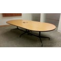 Herman Miller 10' Race Track Board Room Table w Connectivity